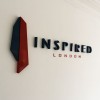 Two colour office reception sign in fabricated letters