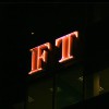 FT building sign