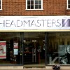 vinyl banners applied to the fascia of a shopfront