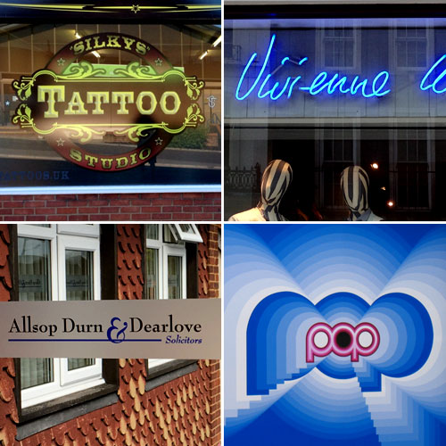 business signs - window graphics